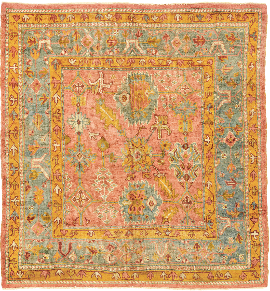 Oushak carpet